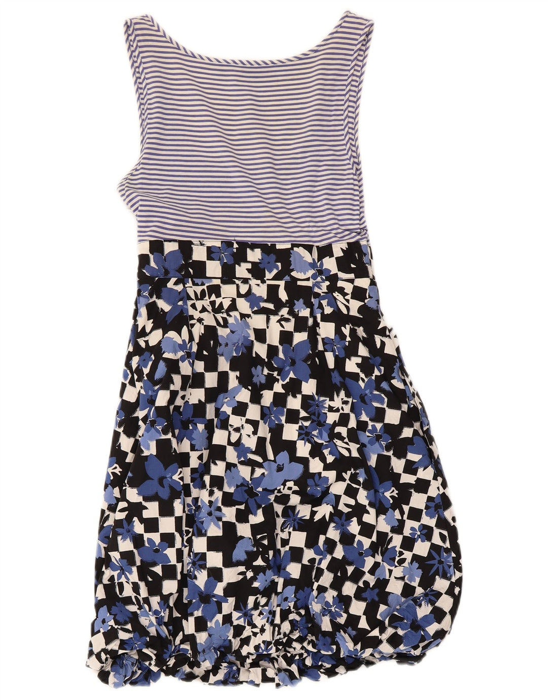 Moschino Robe d'été pour femme UK 8 Petit Bleu Floral