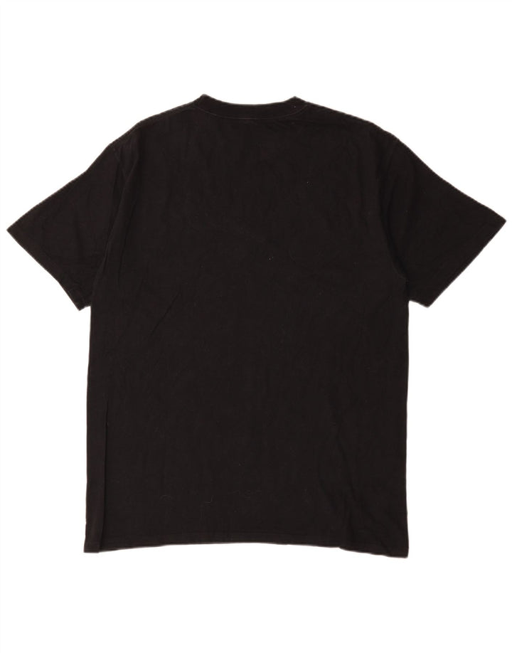Champion T-Shirt Homme Noir Moyen Coton