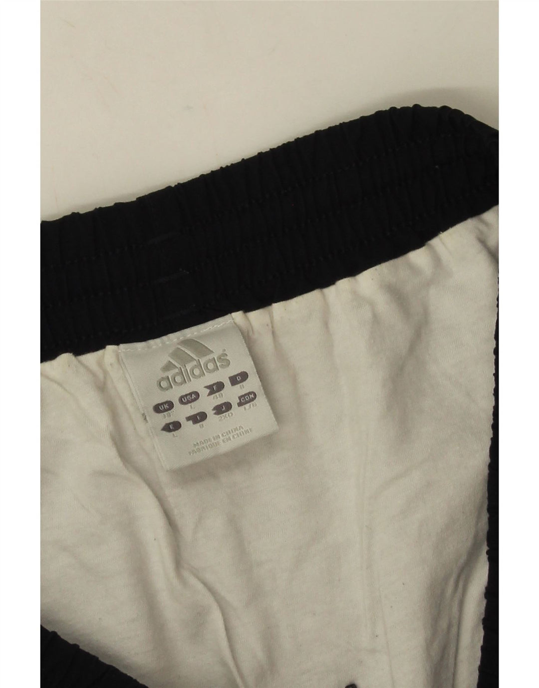 Adidas Short de sport pour homme en polyester noir moyen