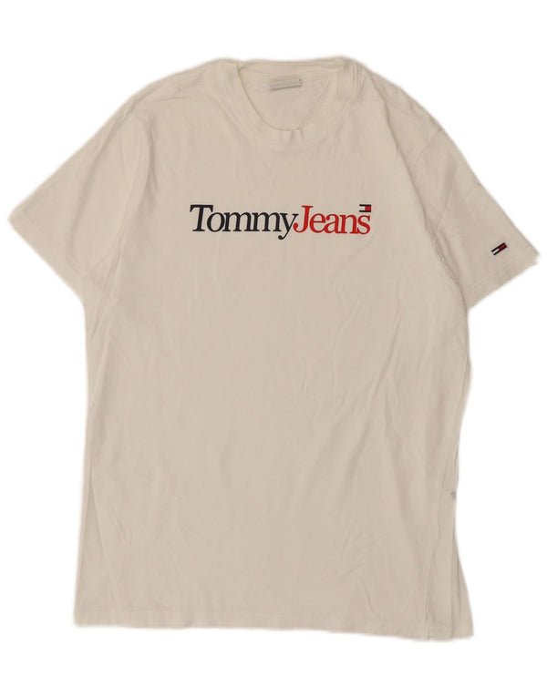 Tommy Hilfiger T-shirt graphique pour homme Petit Blanc