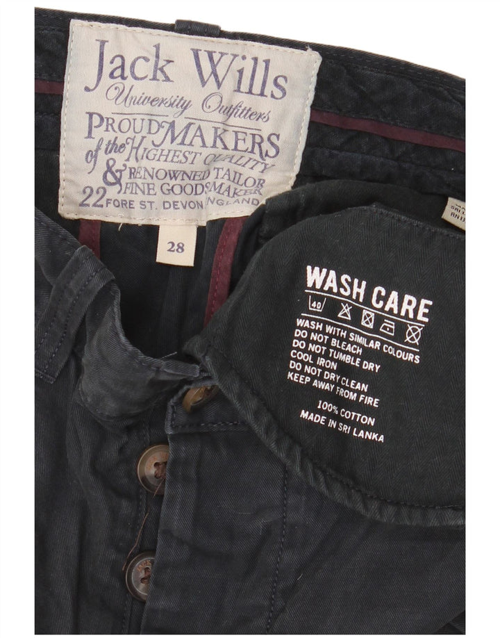 Jack Wills Short Chino Femme W28 Coton Bleu Marine Moyen
