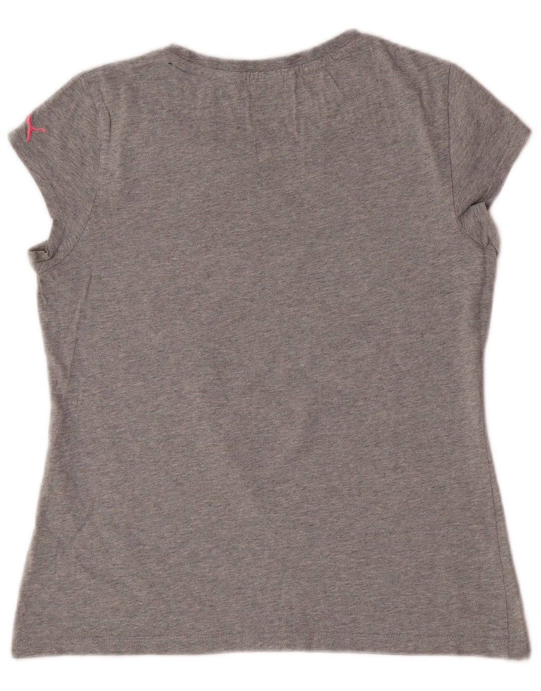 Puma T-shirt graphique pour femme UK 14 Gris moyen
