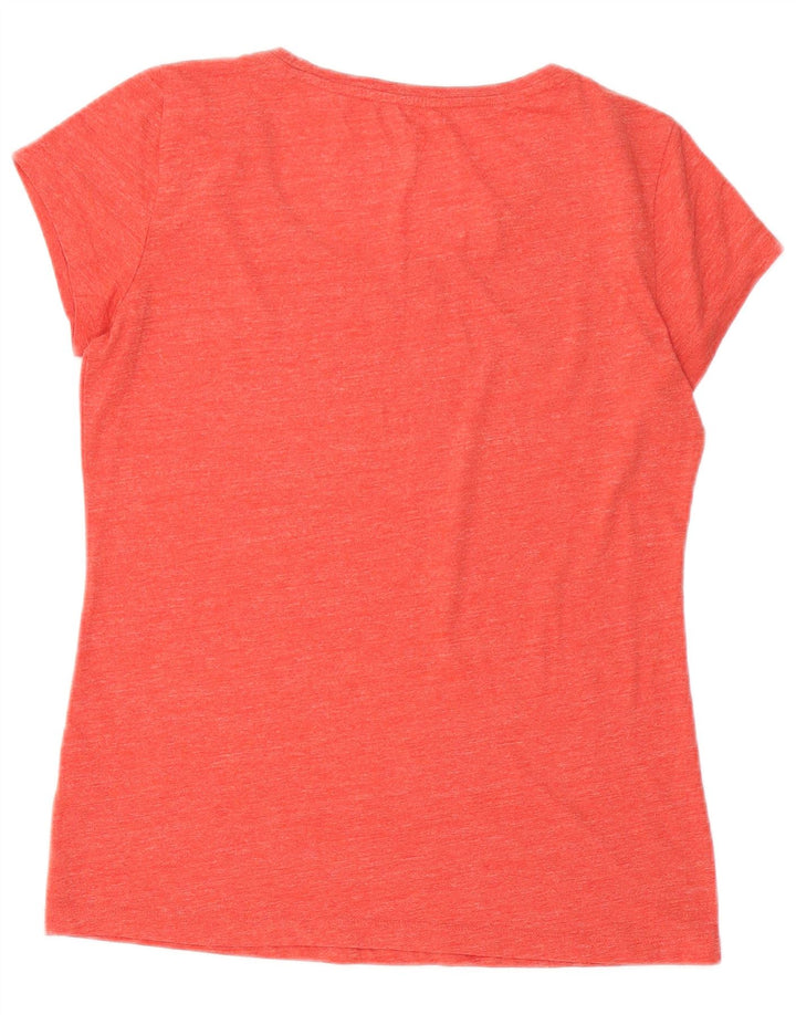 Reebok T-shirt graphique pour femme UK 14 Large Rouge