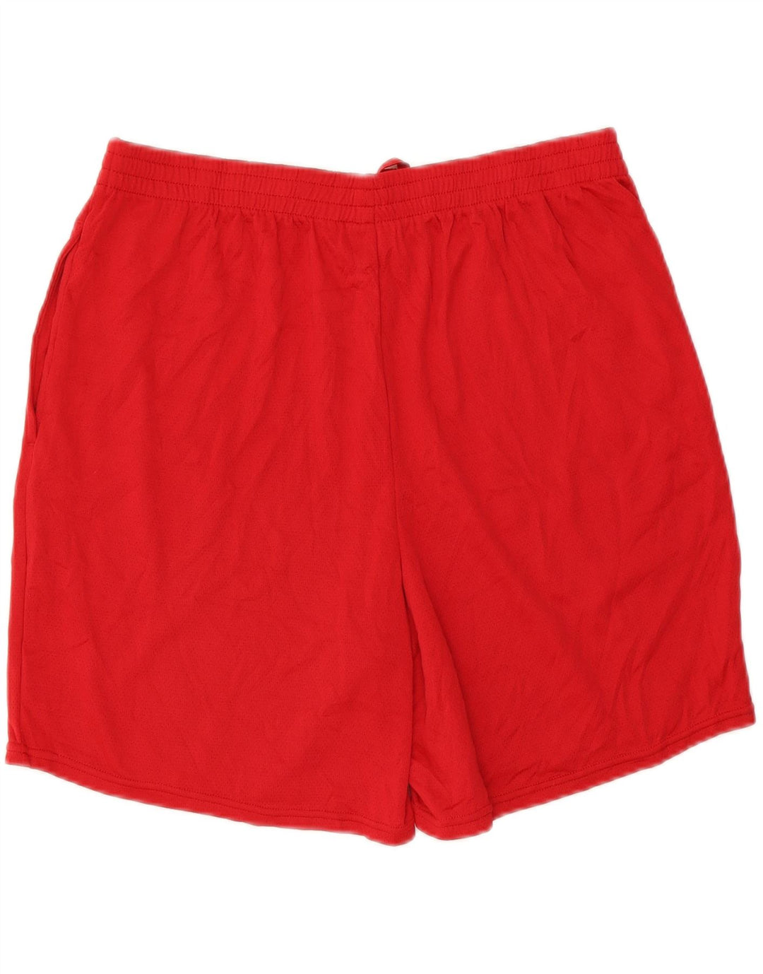 STARTER Mens Sport Shorts Large  Red Polyester Vintage Starter and Second-Hand Starter from Messina Hembry 