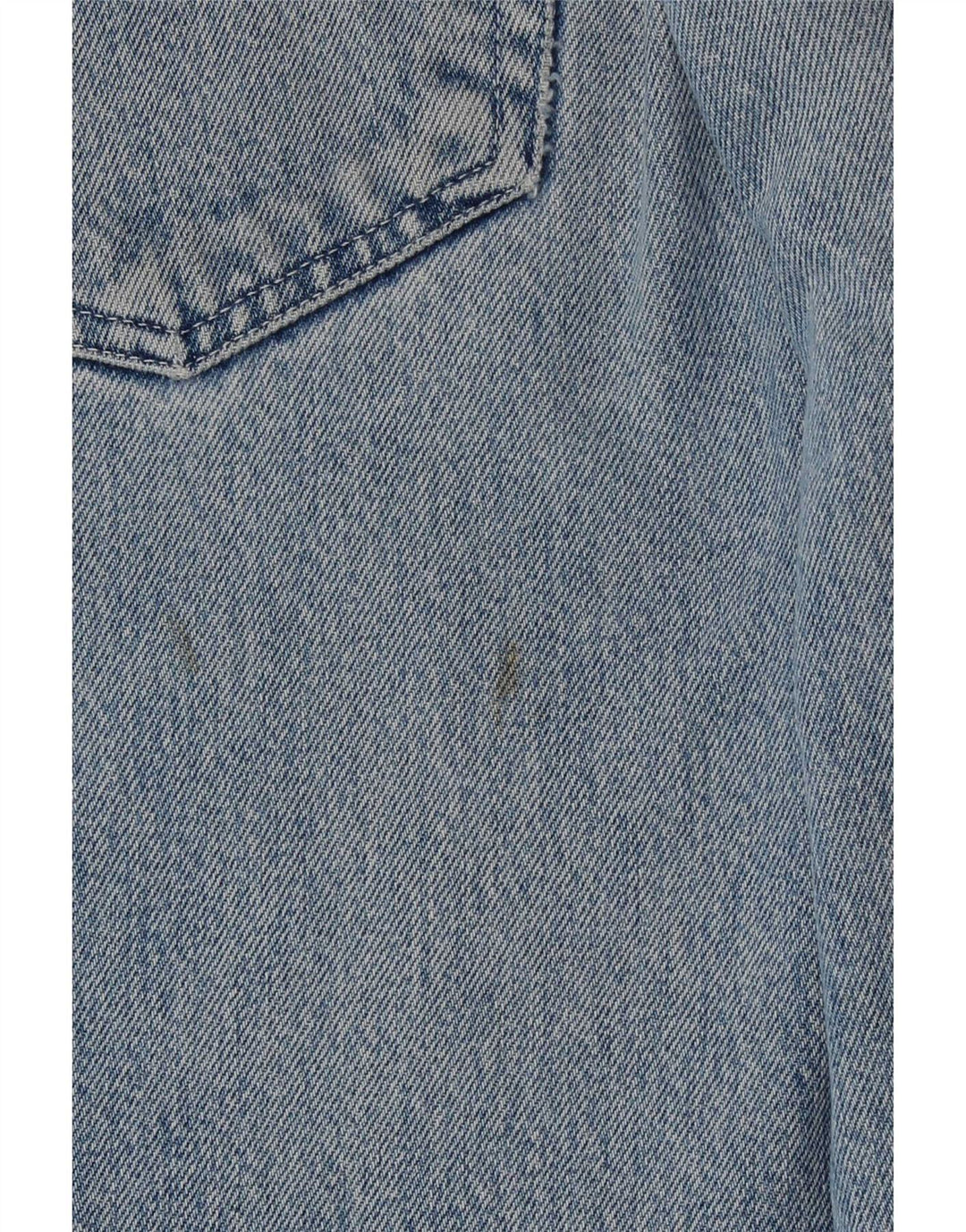 Trussardi Jean Droit W33 L29 Bleu Coton Homme