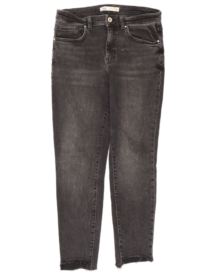 Zara Jean Slim Femme EU 42 Large W32 L26 Gris