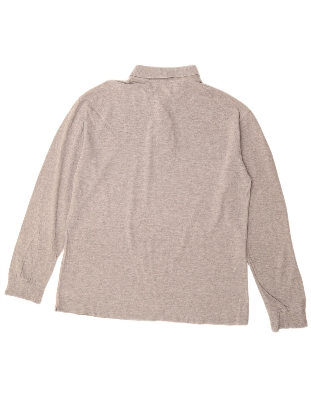 Kappa Polo à manches longues homme XL gris coton