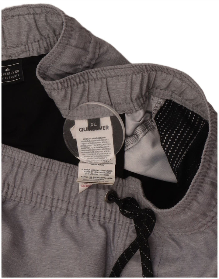 Quiksilver Short de Bain Homme XL Gris Polyester