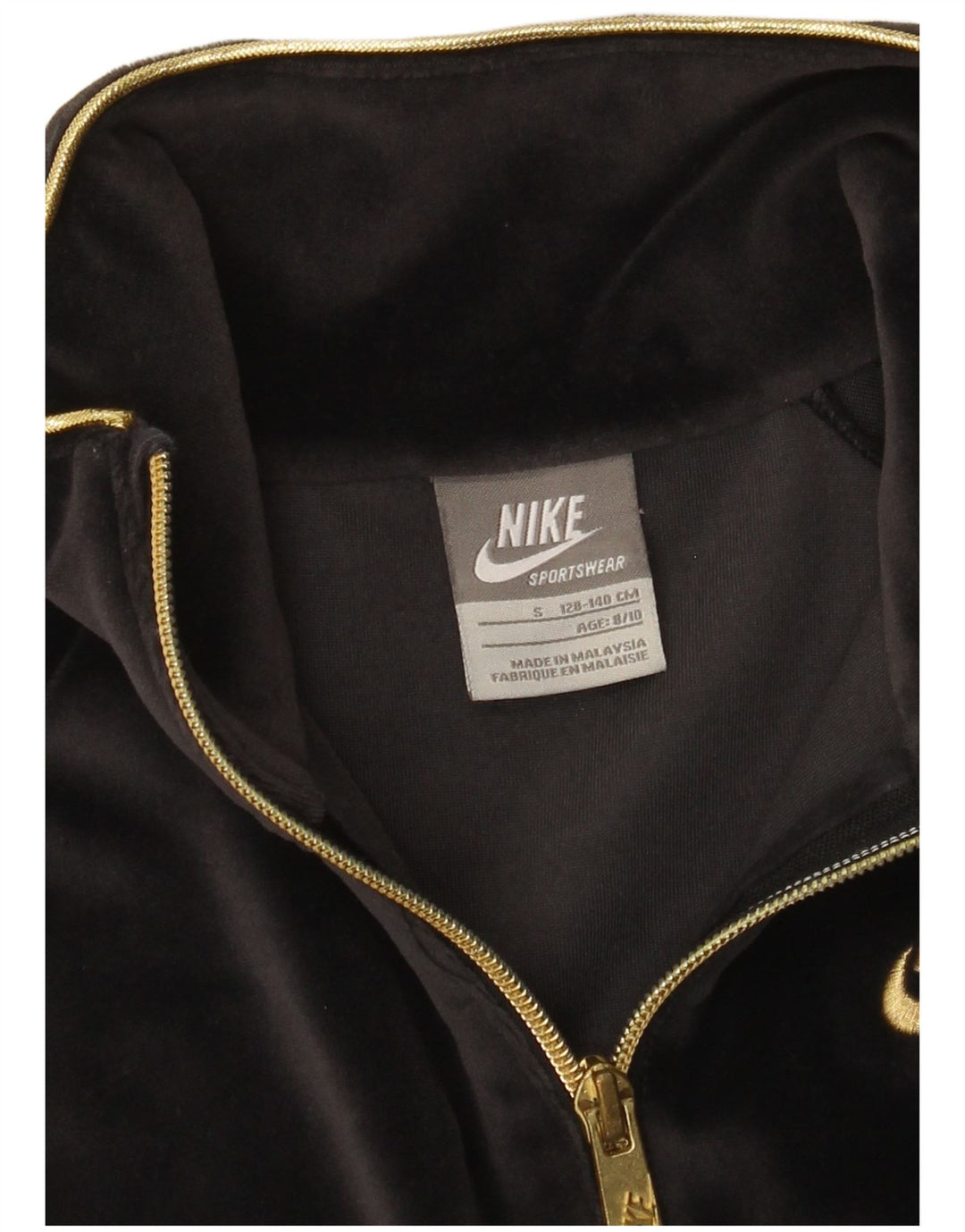 Nike Veste de survêtement pour fille 8-9 ans Petit Gris