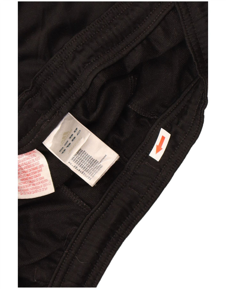 Adidas Pantalon de Survêtement Garçon 13-14 ans Noir Colourblock Polyester