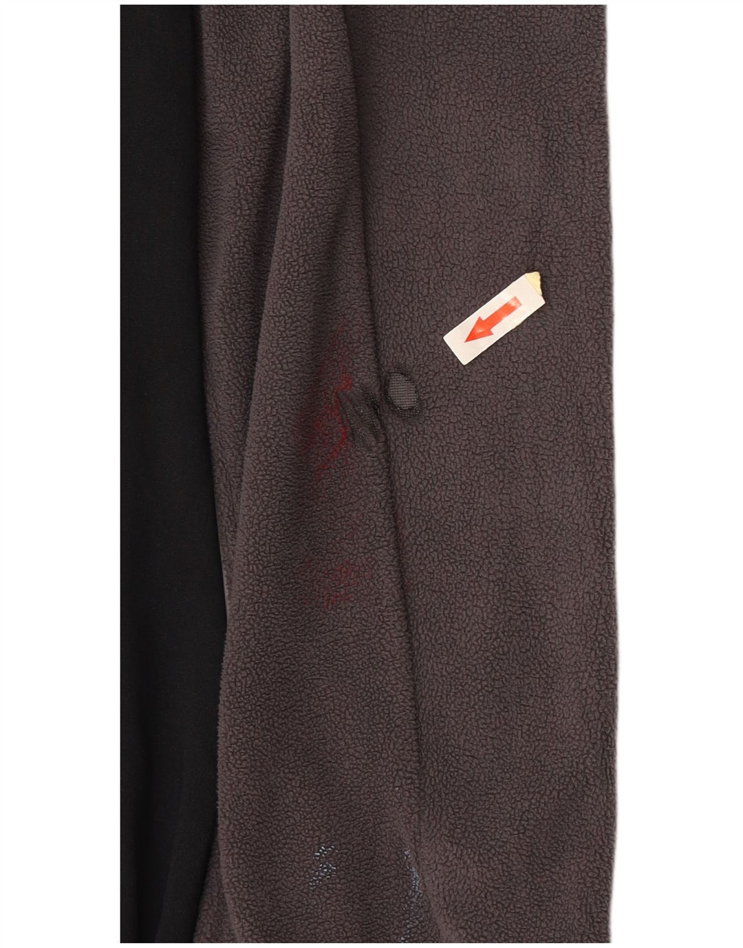 BKE Veste polaire à capuche pour femme UK 14 Gris moyen Colorblock Polyester