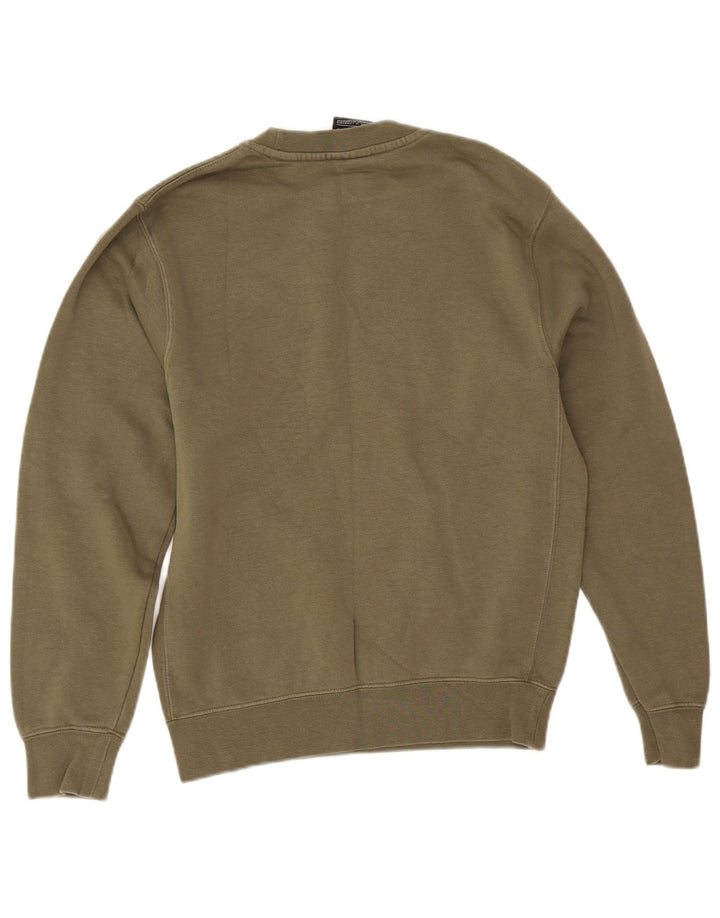 Nike Homme Sweatshirt Jumper XS Kaki Coton