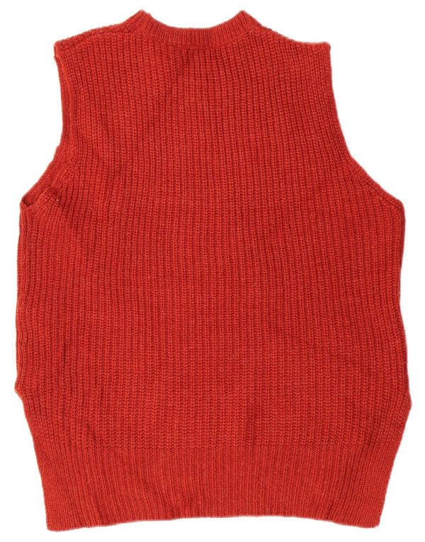 Marks & Spencer Débardeur pour femme UK 14 Grand Acrylique Bordeaux