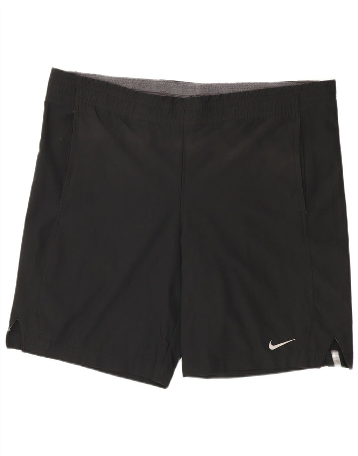 Nike Short de sport pour homme 2XL Noir Polyester