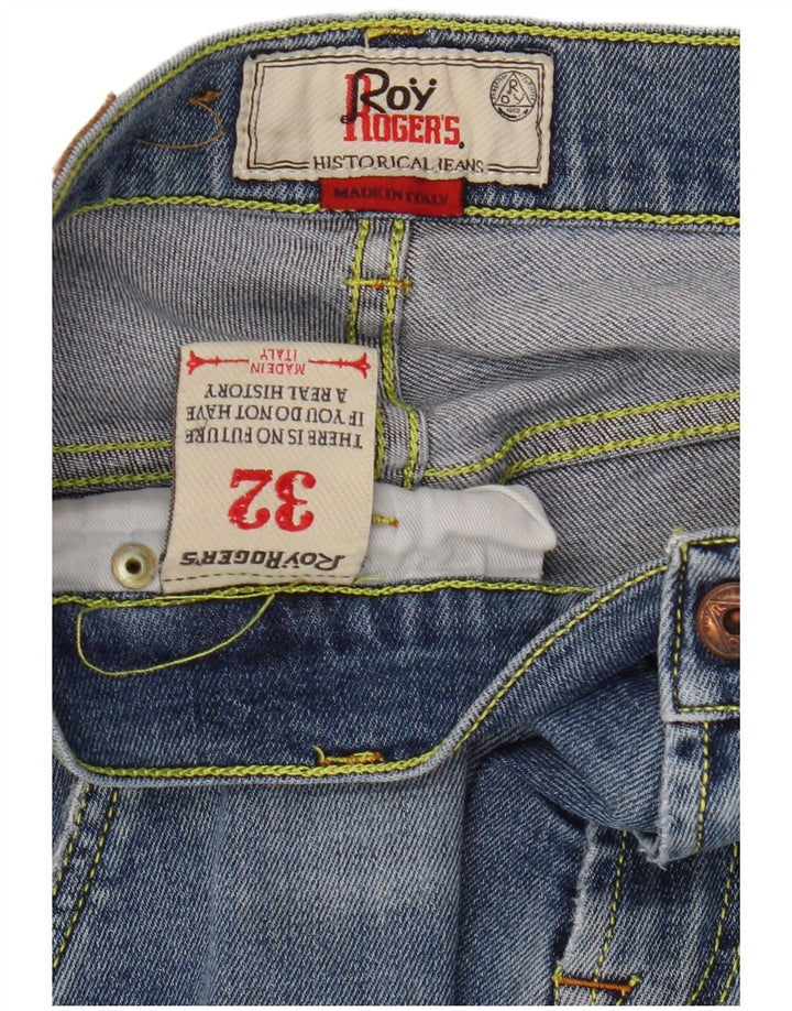 Roy Rogers Jean Slim Homme W32 L30 Bleu Coton