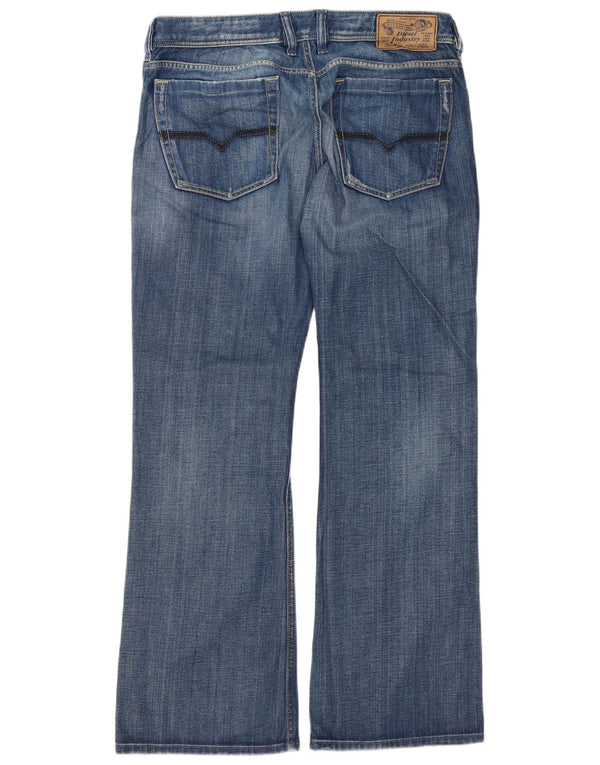 Diesel Jean Bootcut Zathan Regular Homme W34 L32 Bleu Coton