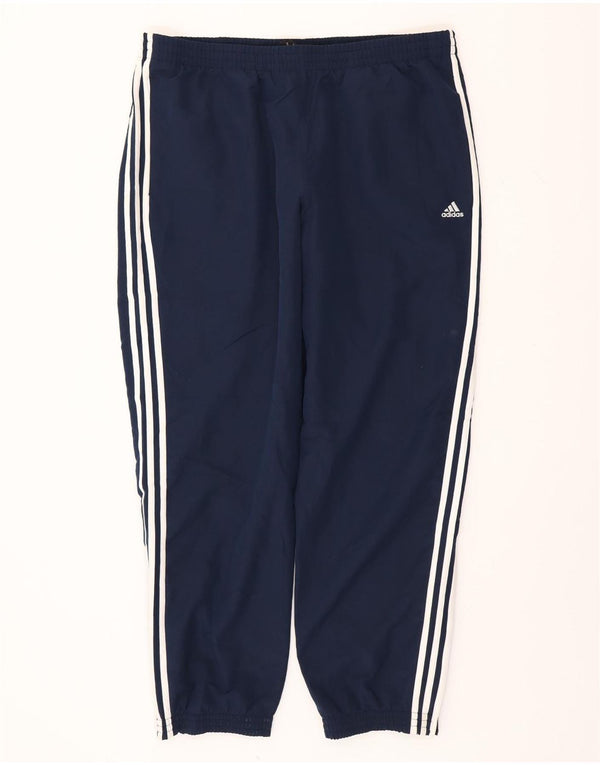 ADIDAS Pantalon de survêtement Climalite pour homme XL Bleu marine Polyester