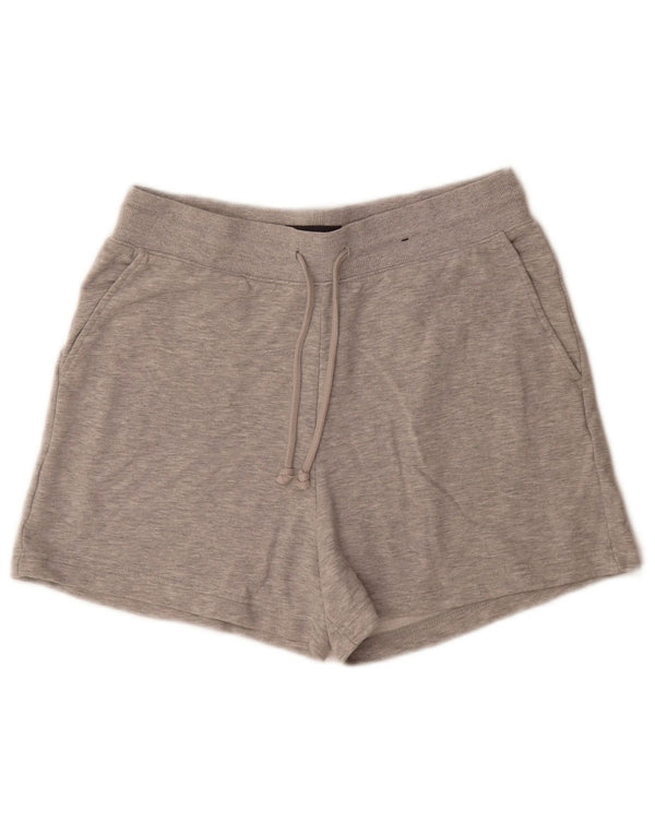 Marks & Spencer Short de sport pour femme UK 14 Grand coton moucheté gris