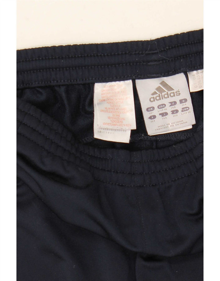 Pantalon de survêtement Adidas garçon 13-14 ans bleu marine polyester