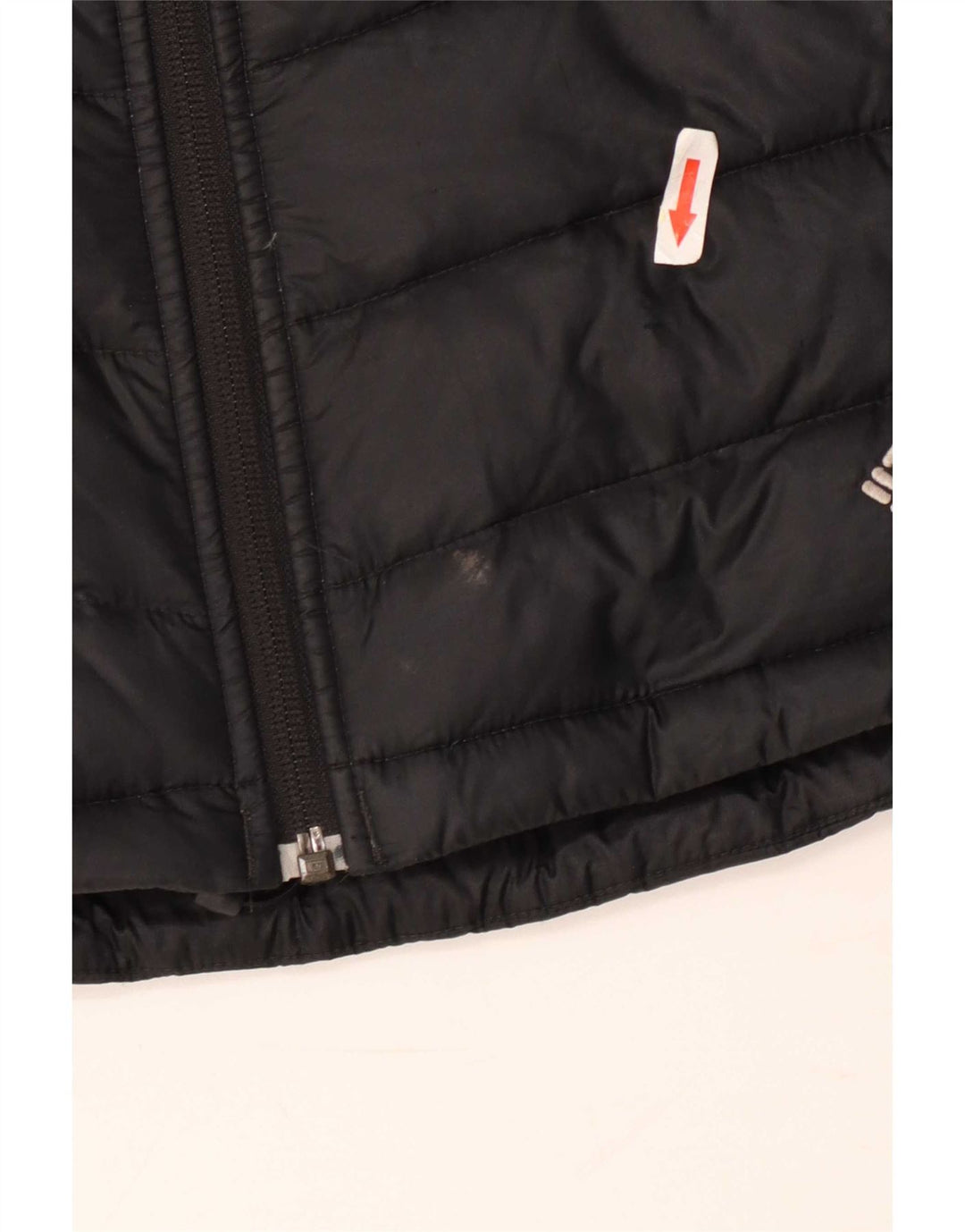 Columbia Veste rembourrée pour homme UK 38 Medium Noir Colorblock Nylon
