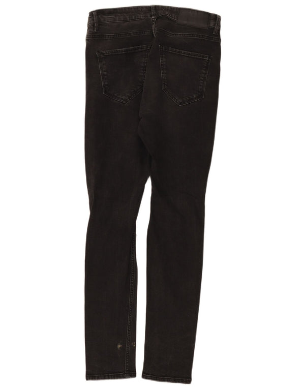 Zara Jean skinny en détresse pour homme EU 40 Medium W31 L30 Coton noir