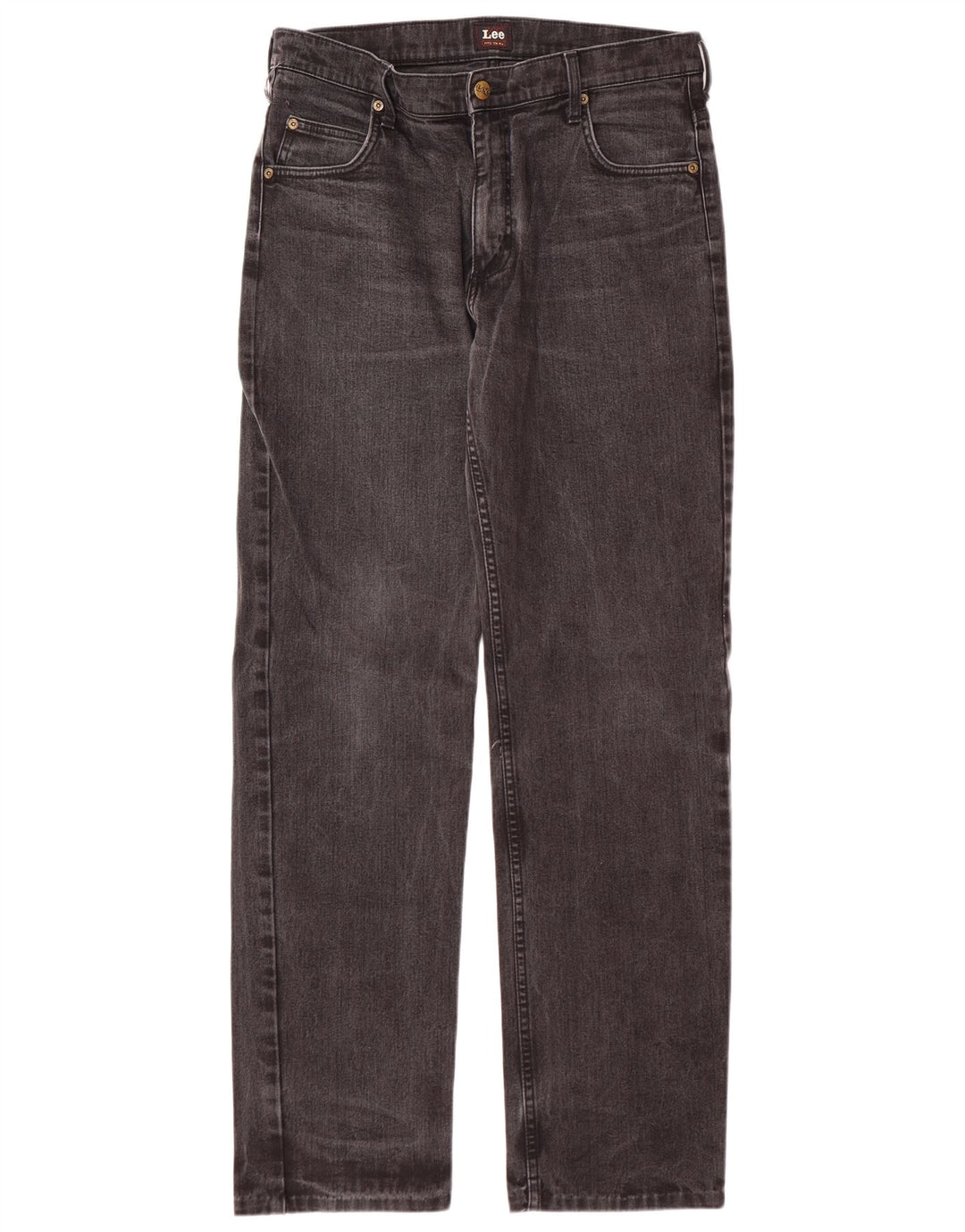 LEE Jean Droit Brooklyn Homme W34 L33 Gris Coton
