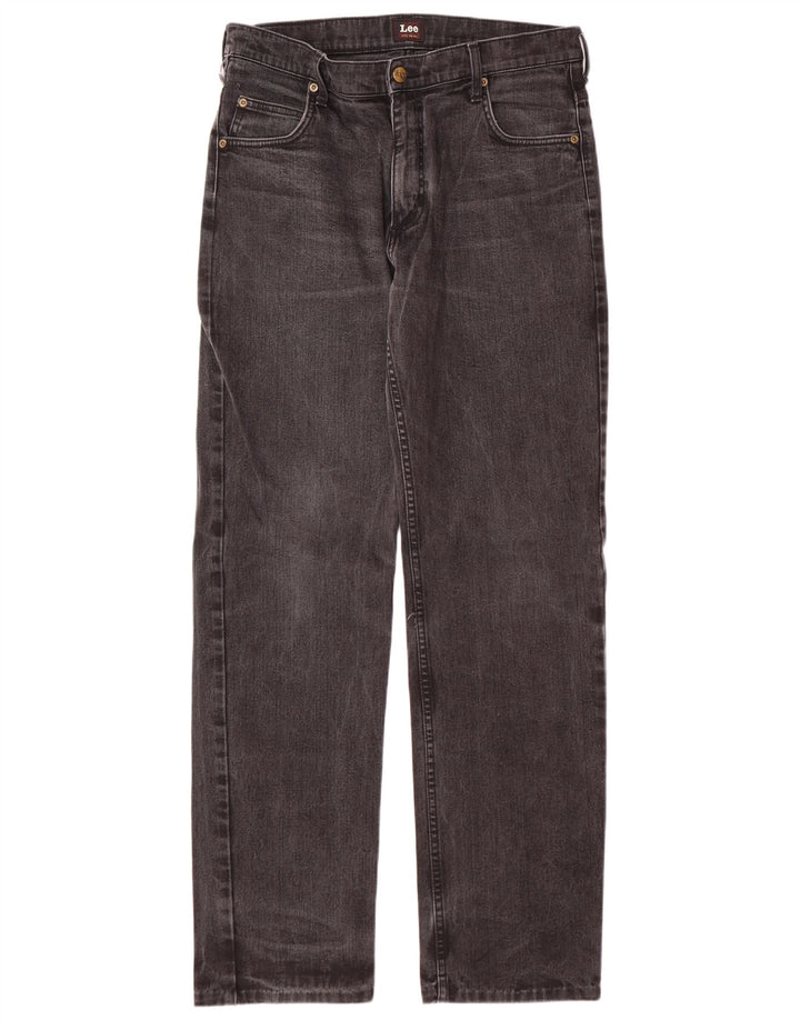 LEE Jean Droit Brooklyn Homme W34 L33 Gris Coton