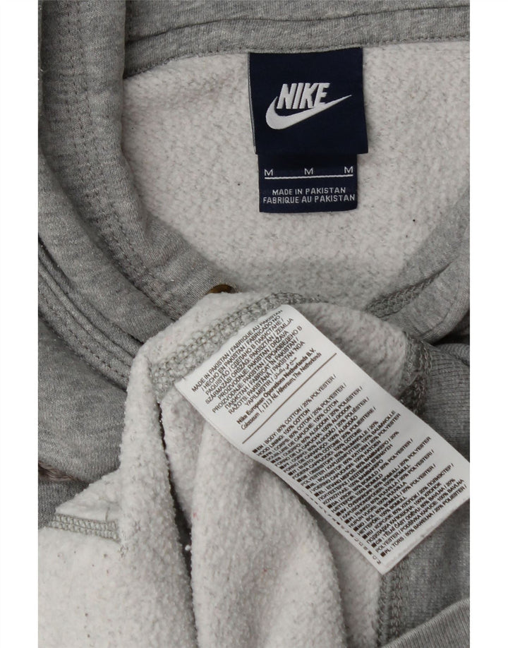 Nike Pull à capuche en coton moucheté gris moyen pour homme