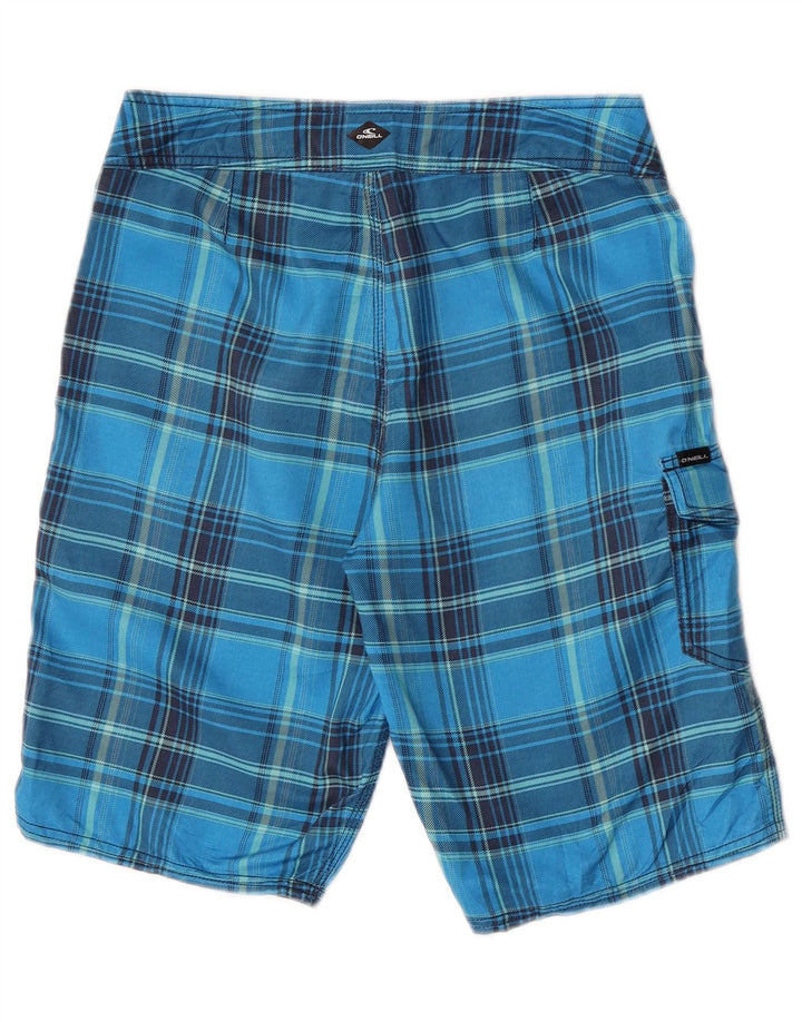 O'Neill Short de Bain Homme Petit Carreau Bleu Polyester