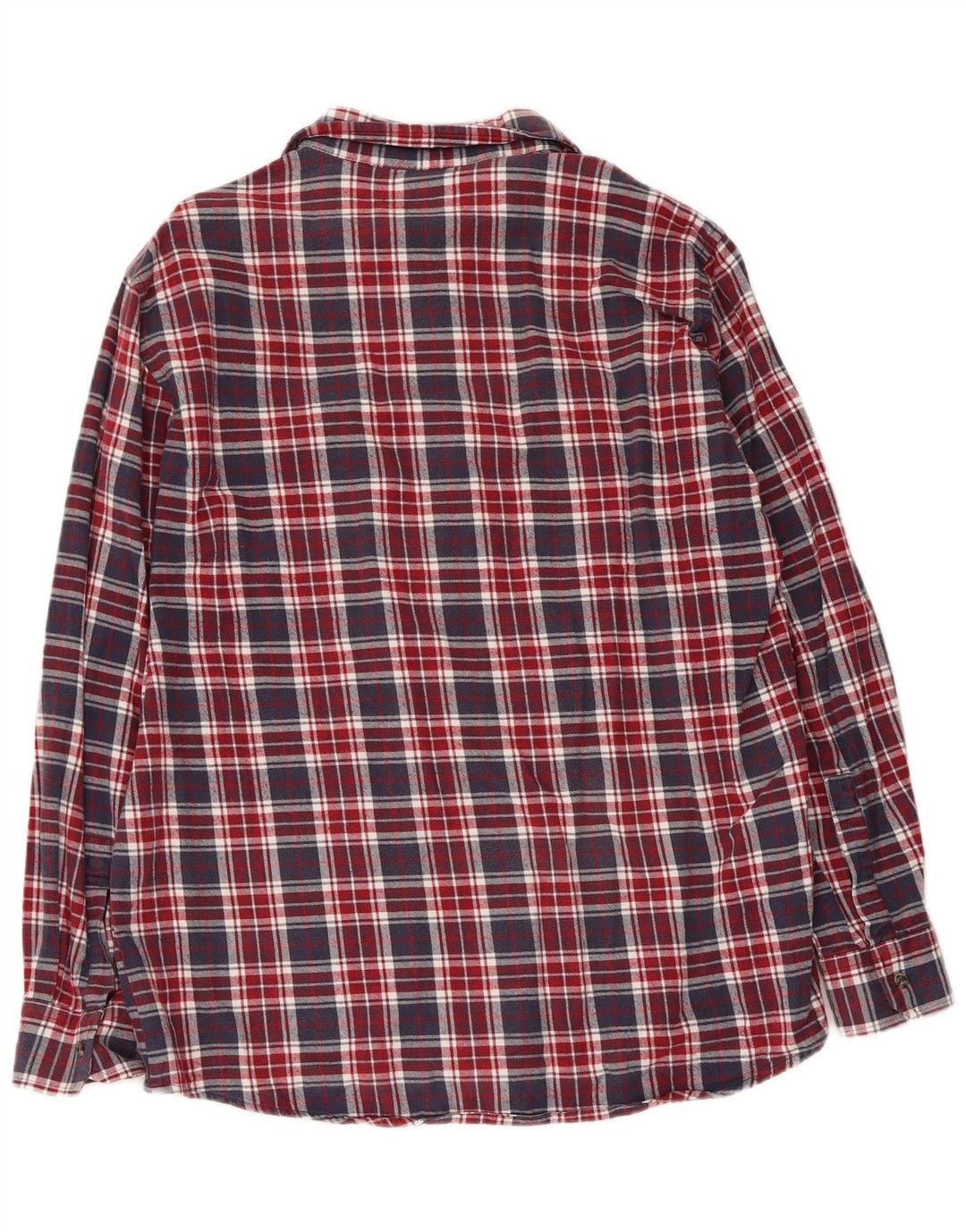 Sea Barrier Chemise Flanelle Homme Carreaux Rouge Moyen