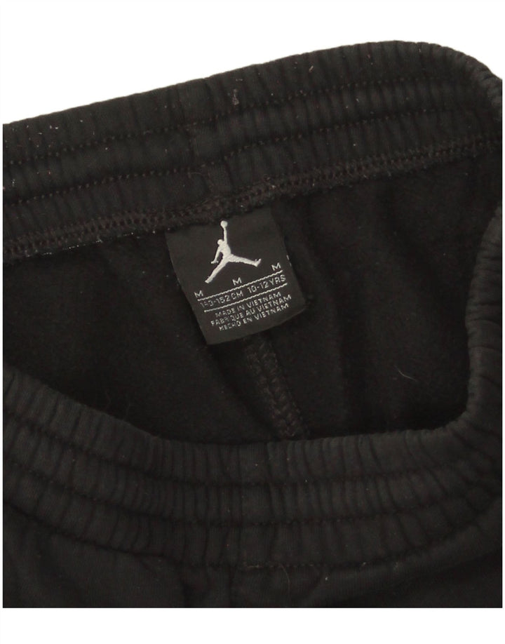 Jordan Pantalon de survêtement graphique pour garçon 10-11 ans Noir moyen