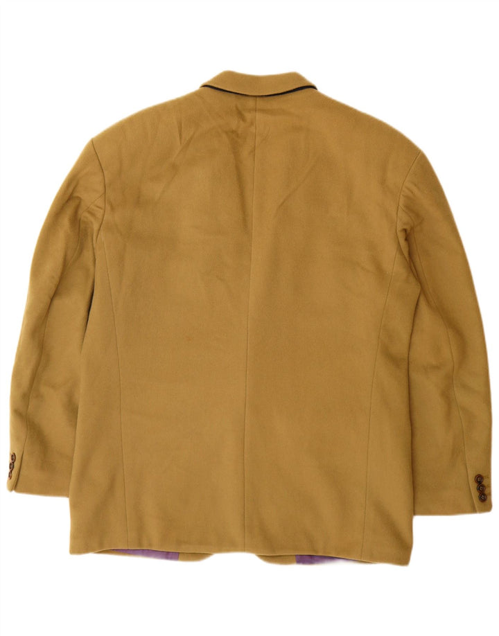 HUGO BOSS Veste Blazer 2 Boutons Homme EU 52 XL Laine Beige