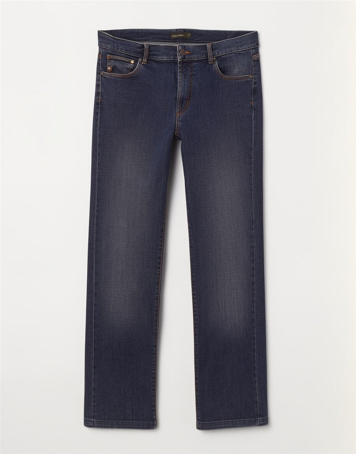 Henry Cottons Jean droit homme W36 L32 bleu coton