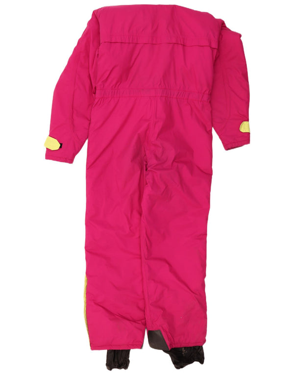 Aesse Combinaison de ski à capuche pour homme XL Rose Colourblock