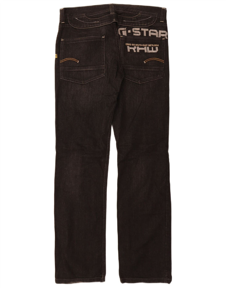 G-Star Jean droit graphique femme W30 L34 gris