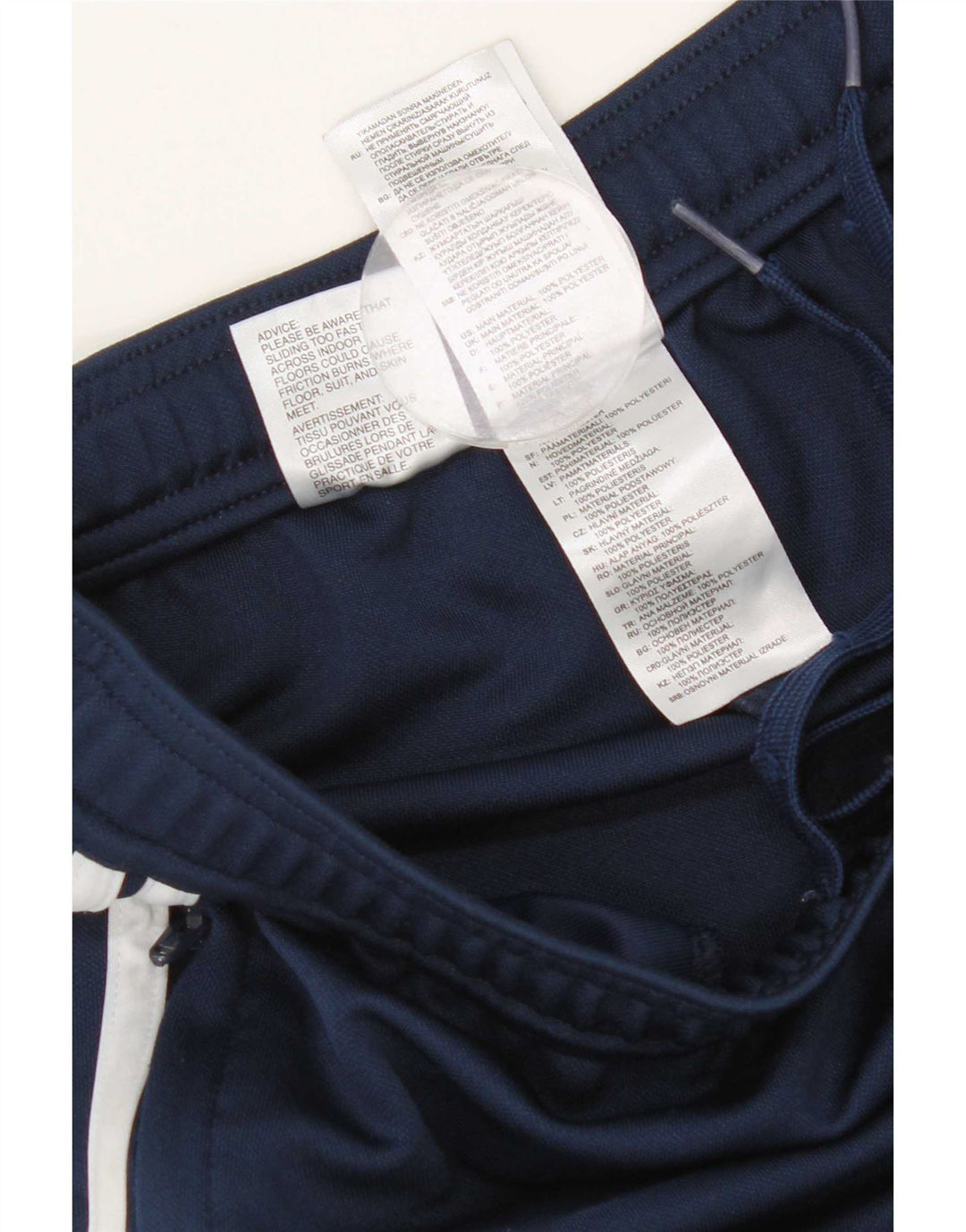 Adidas Pantalon de survêtement Climalite pour homme Petit bleu marine Polyester