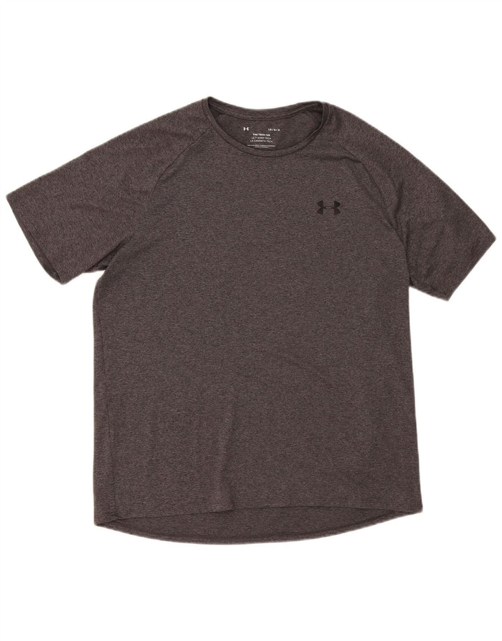 Under Armour T-Shirt Homme Haut Large Gris Moucheté