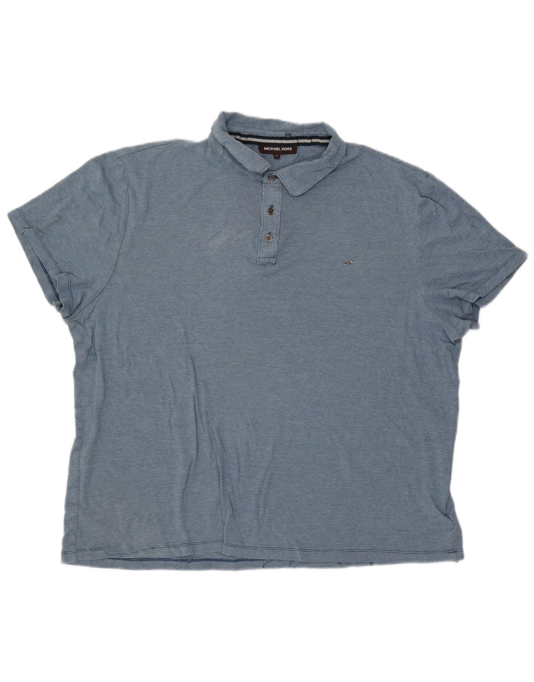 Michael Kors Polo Homme 2XL Bleu Coton