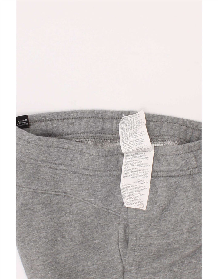 Puma Short de Sport Garçon 7-8 Ans Gris Coton