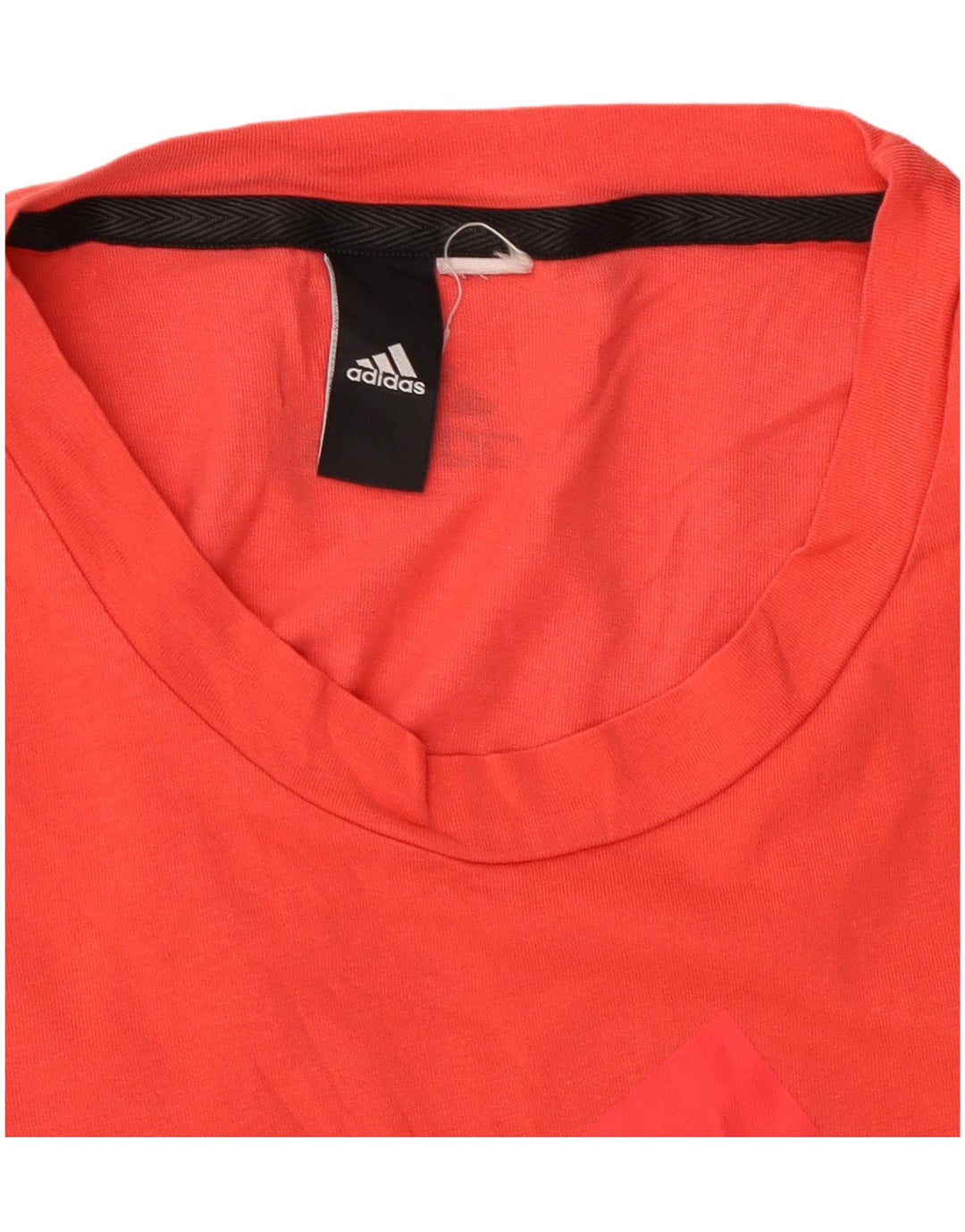 ADIDAS T-shirt graphique pour femme UK 12 Rouge moyen