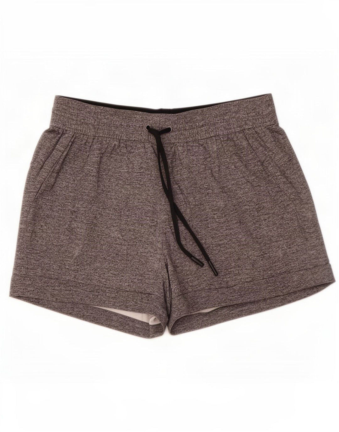 Lululemon Short de sport pour femme US 8 Gris moyen moucheté