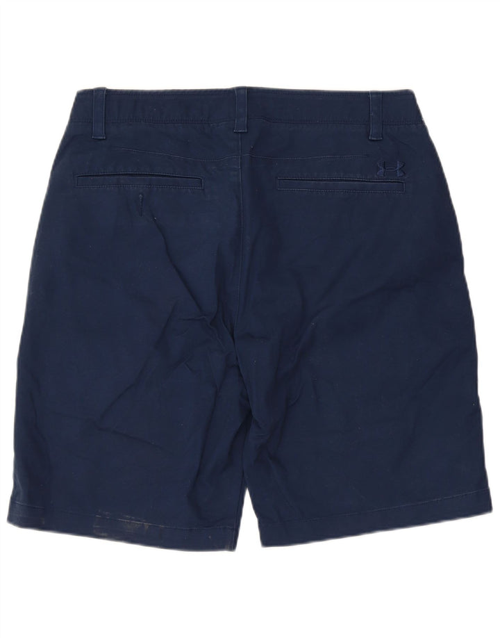 UNDER ARMOUR Short Chino Homme W34 Large Bleu Marine Coton