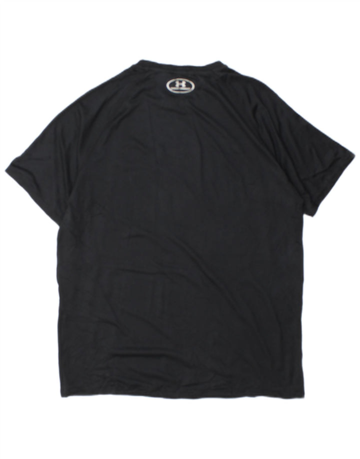 Under Armour Tee-Shirt Heat Gear Graphic Homme Noir Moyen