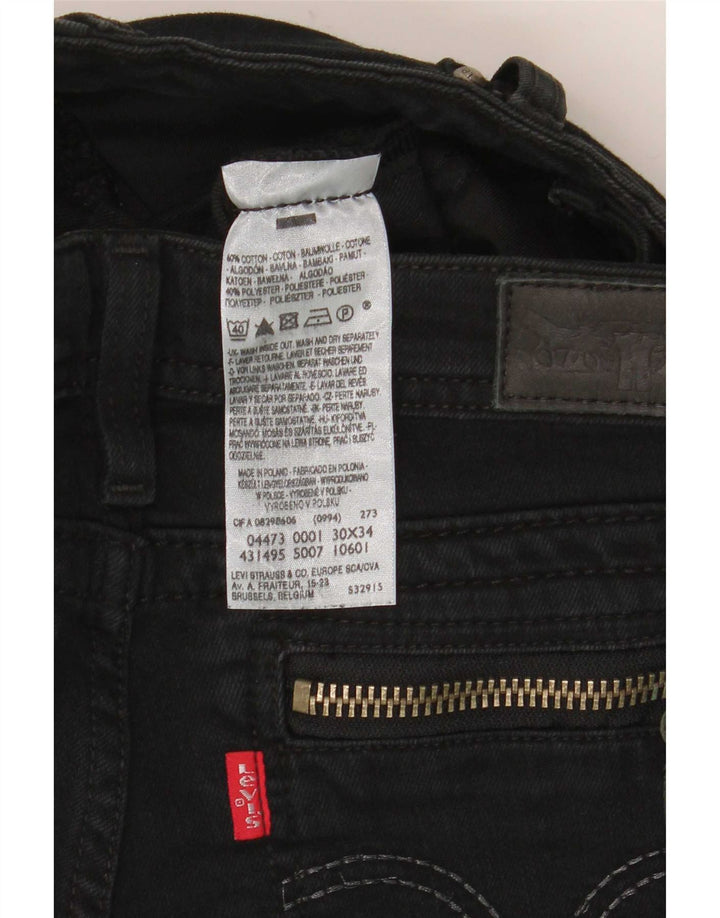 Levi's Jean Skinny W30 L29 Femme Noir Coton