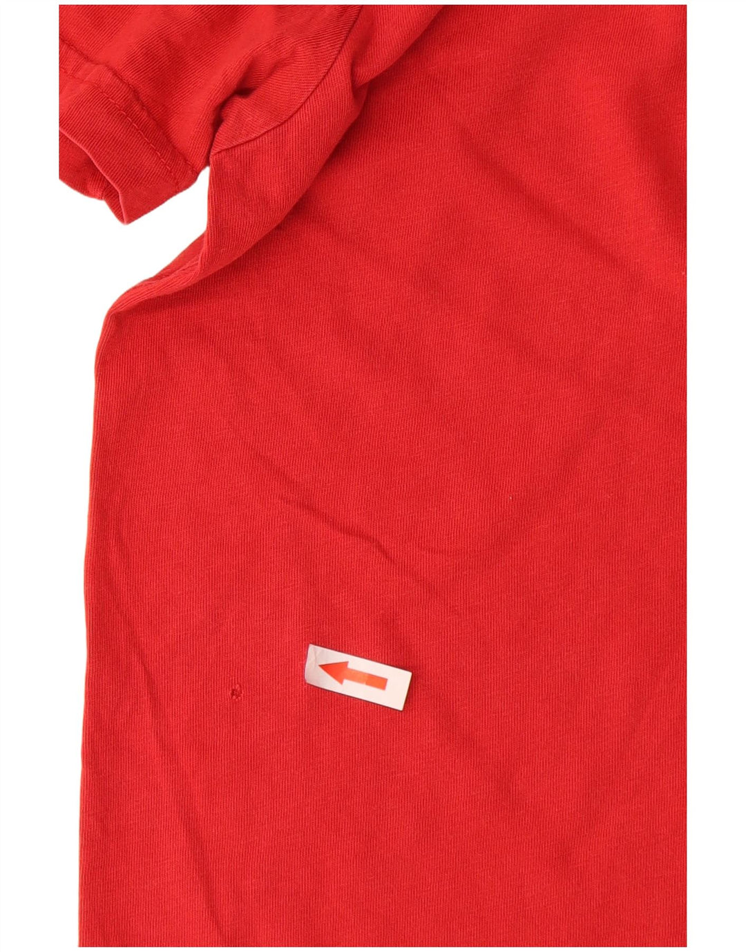 The North Face T-Shirt Graphique Homme Rouge Moyen Coton