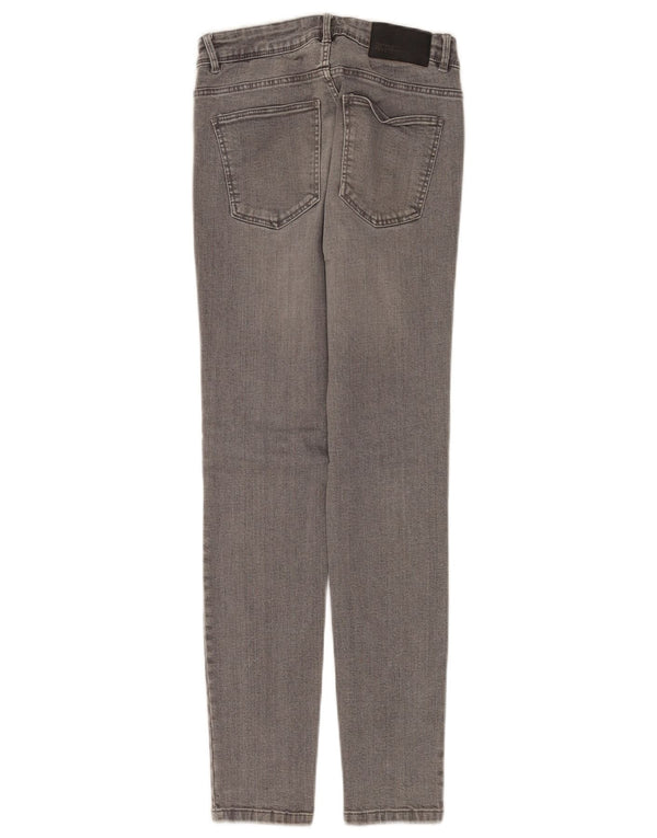 Zara Femme Trafaluc Skinny Jeans EU 34 2XS W24 L28 Gris Coton