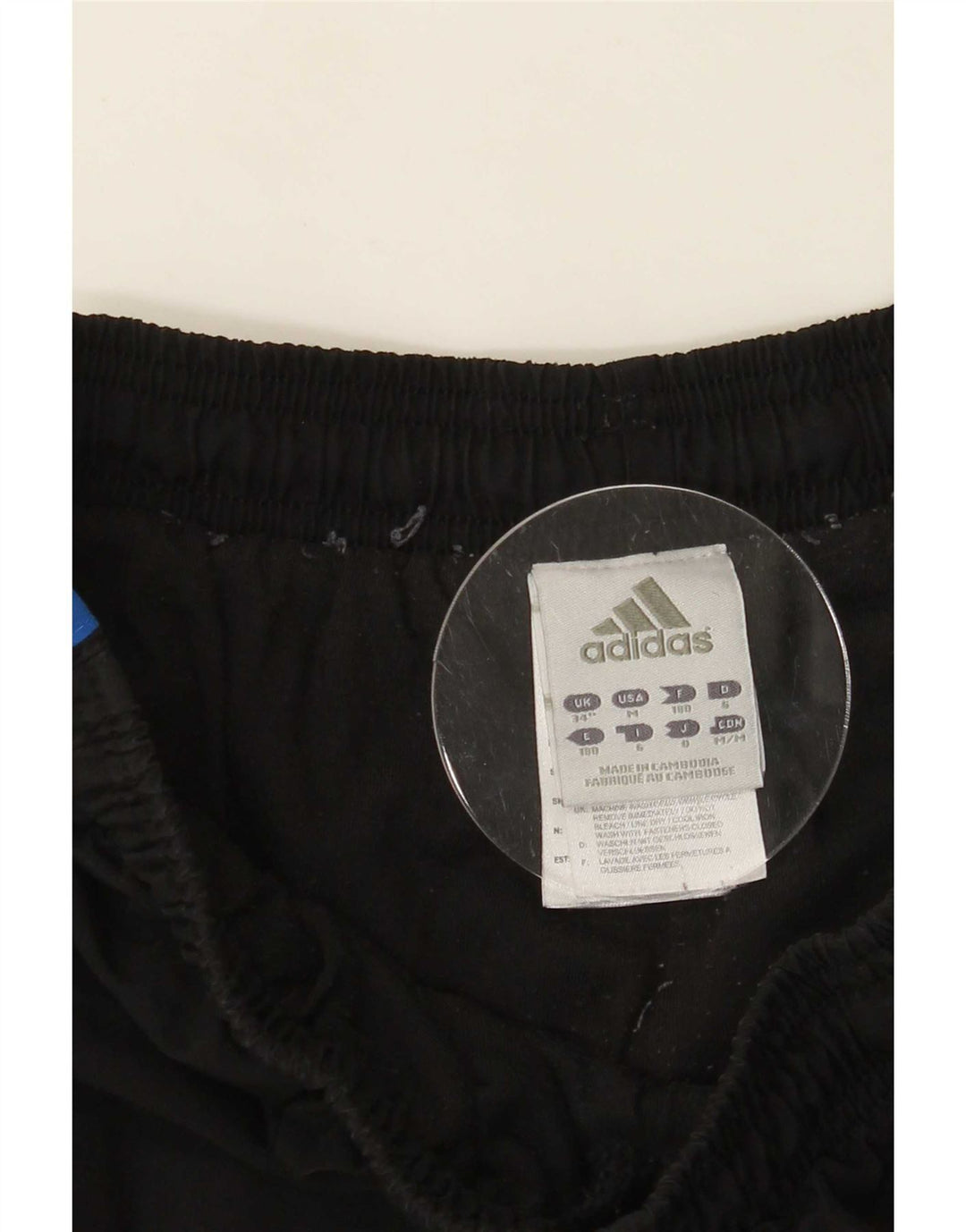 Adidas Pantalon de survêtement pour homme Joggers Large Noir Polyester