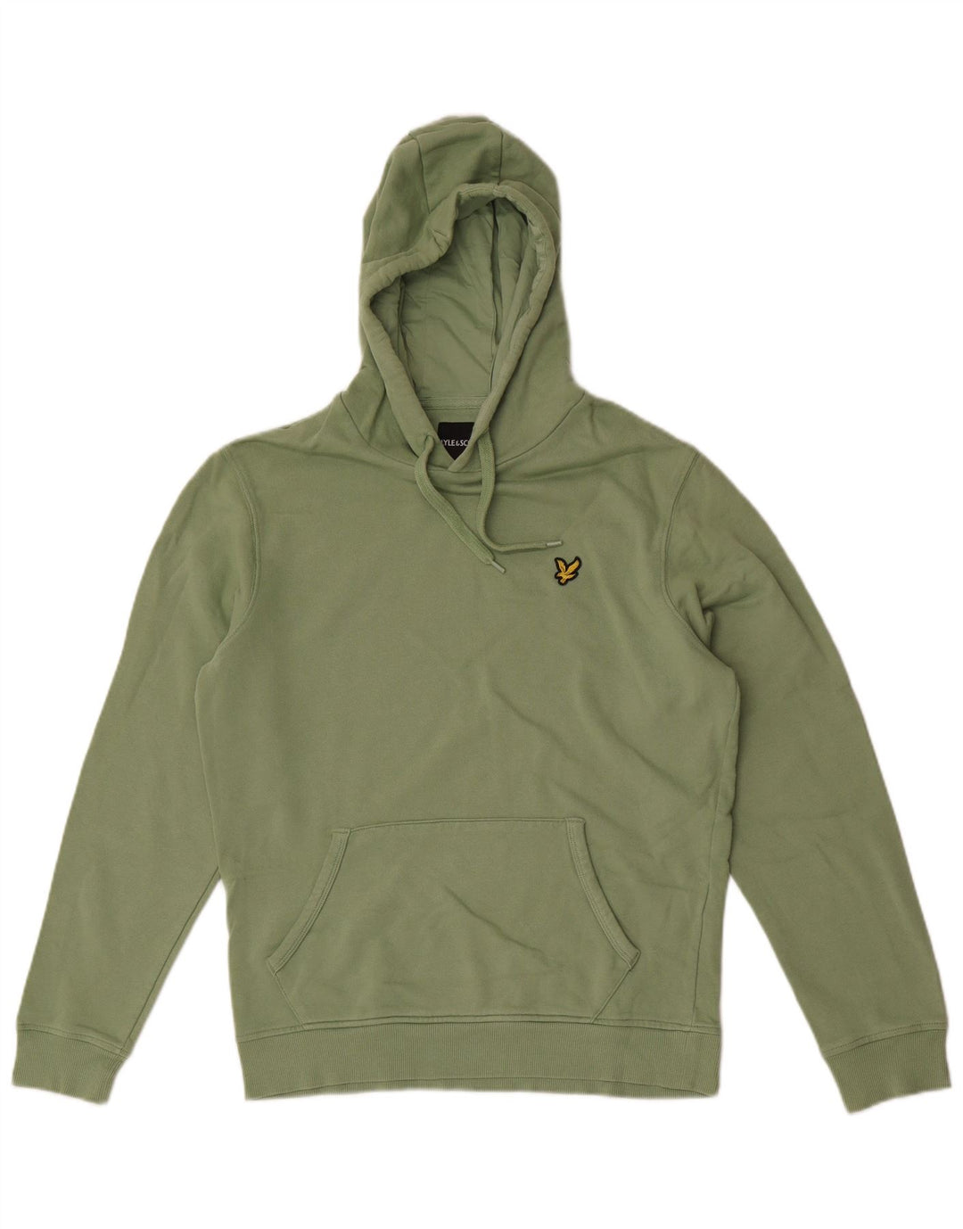 Lyle & Scott Pull à Capuche Homme Vert Moyen Coton