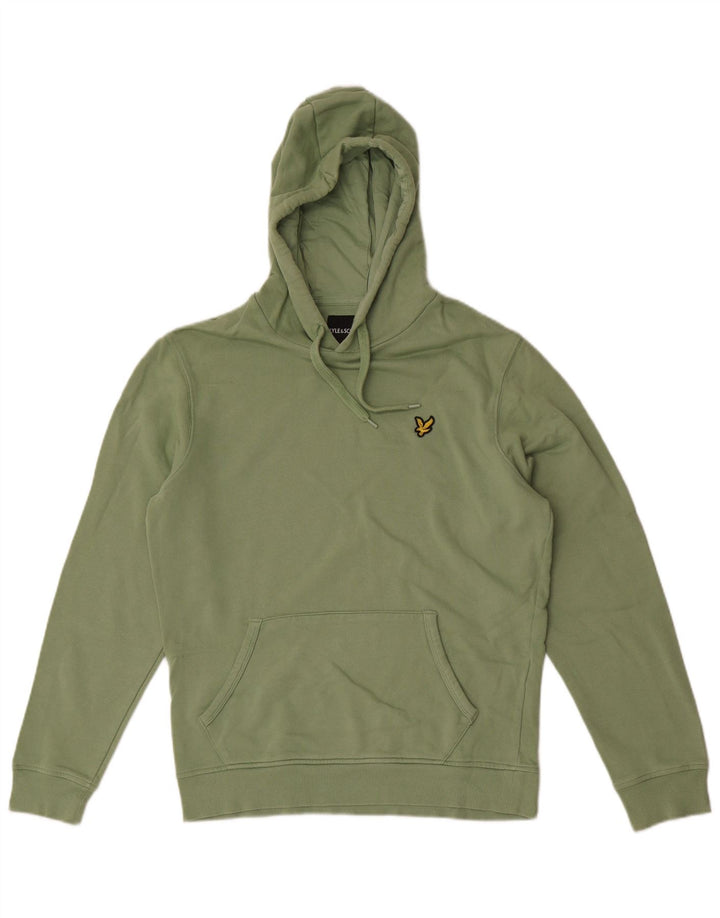 Lyle & Scott Pull à Capuche Homme Vert Moyen Coton