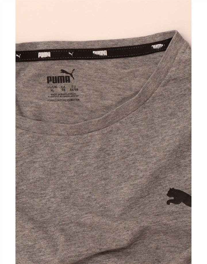 PUMA T-Shirt Homme XL Gris